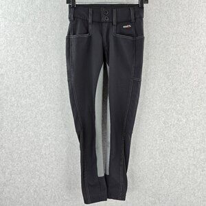 Kerrits Womens XS Extra Small Riding Equestrian Pants Side Pass Full Seat Breech